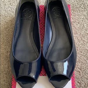 Tory Burch Peep Toe flats